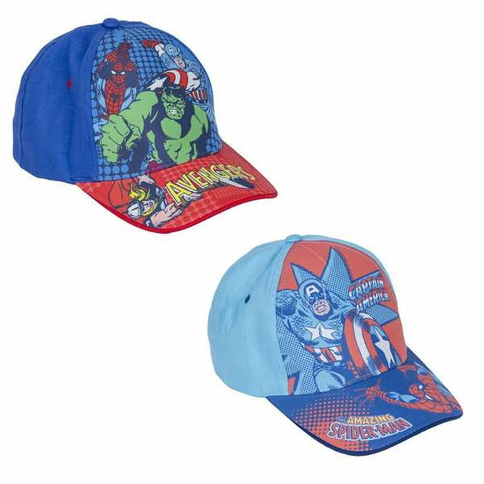Casquette enfant The Avengers Bleu Casquette enfant The Avengers Bleu