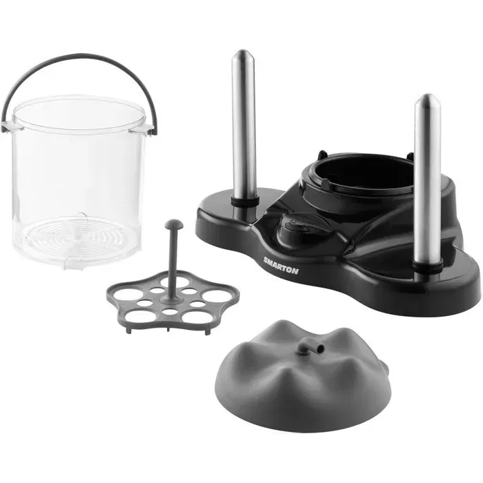 Smarton HM 050 - Fabricant de hot-dogs, cuiseur à vapeur pour saucisses, oeufs et légumes, 380 W