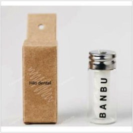 BANBU Fil dentaire en amidon de maïs réutilisable 17g