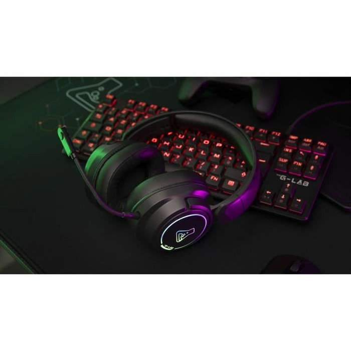The G-Lab KORP IRIDIUM Casque Gamer sans fil Noir RGB
