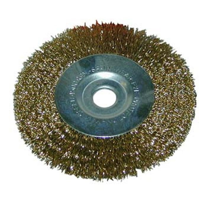 Jaz Brosse Circulaire Jaz 9258 100 mm avec Support en Bois Jaz Brosse Circulaire Jaz 9258 100 mm avec Support en Bois