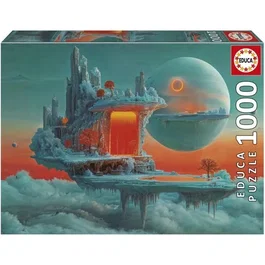Educa Puzzle Planète de Feu et de Glace 1000 Pièces - 48 x 68 cm - À partir de 12 ans