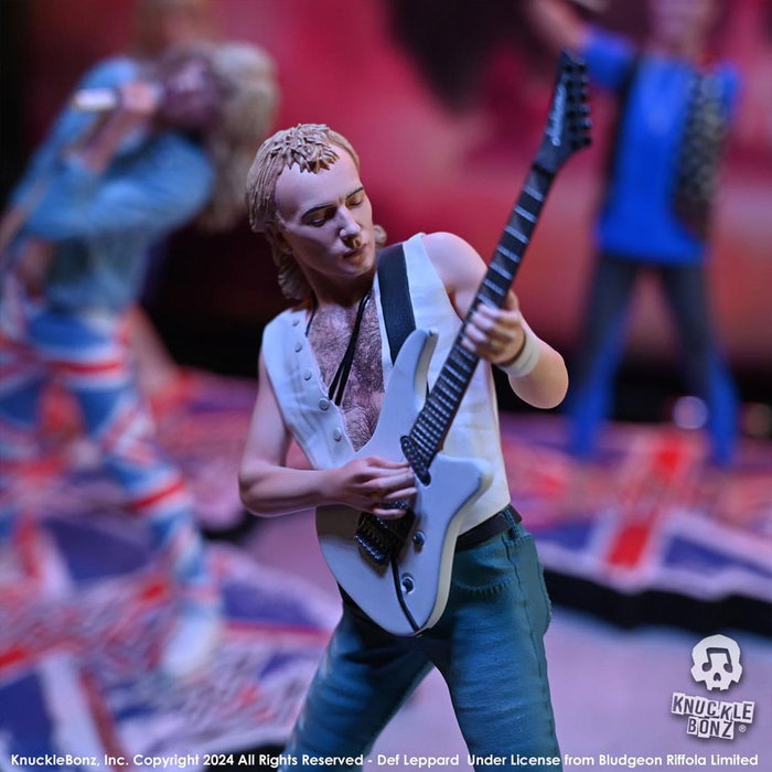 Def Leppard statuette Rock Iconz Phil Collen 24 cm Def Leppard statuette Rock Iconz Phil Collen 24 cm