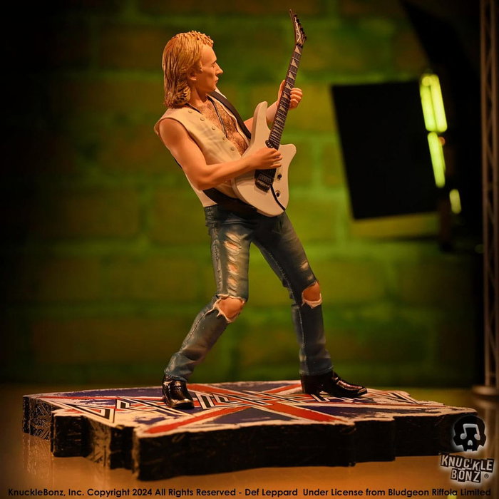 Def Leppard statuette Rock Iconz Phil Collen 24 cm Def Leppard statuette Rock Iconz Phil Collen 24 cm