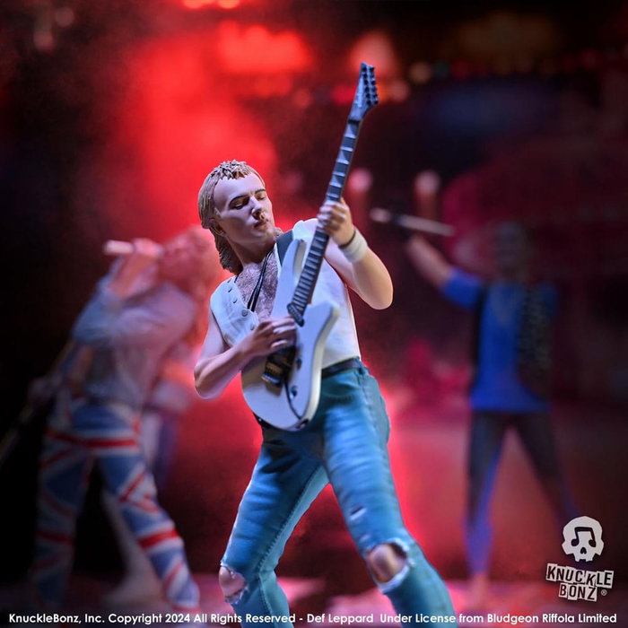 Def Leppard statuette Rock Iconz Phil Collen 24 cm Def Leppard statuette Rock Iconz Phil Collen 24 cm