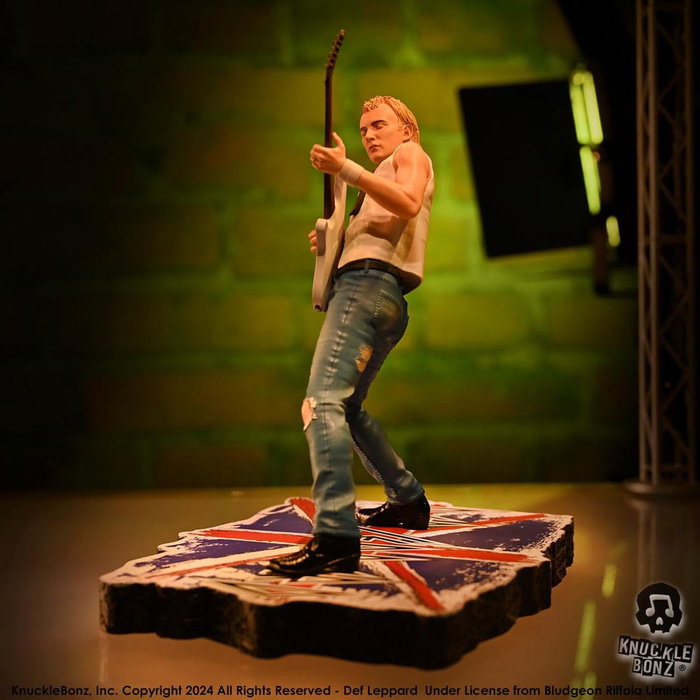 Def Leppard statuette Rock Iconz Phil Collen 24 cm Def Leppard statuette Rock Iconz Phil Collen 24 cm