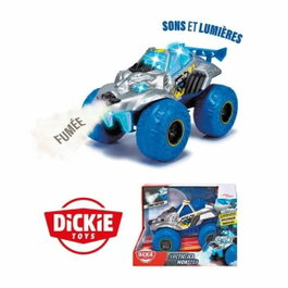 Dickie Toys Monster Arctic Ice - Véhicule 25cm avec sons, lumières et fumée