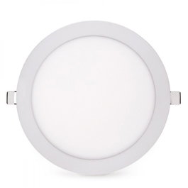 Panneau LED circulaire Blanc froid 18 W 1 409 lm 6 000 K 12 V CC