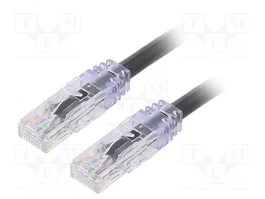 PANDUIT Cordon de raccordement Cat 6a U/UTP RJ45, 0,5m, noir