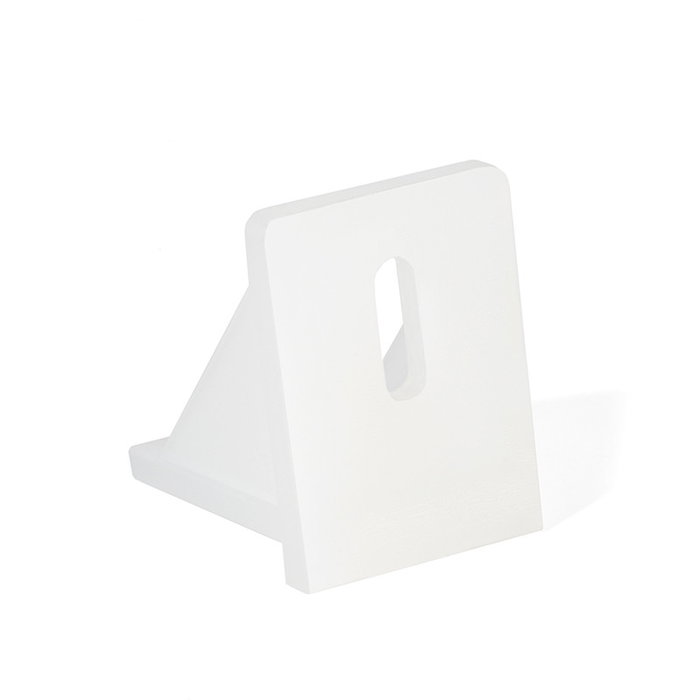 Herrajes ALK Escuadra de montage en plastique avec ranure 34X30