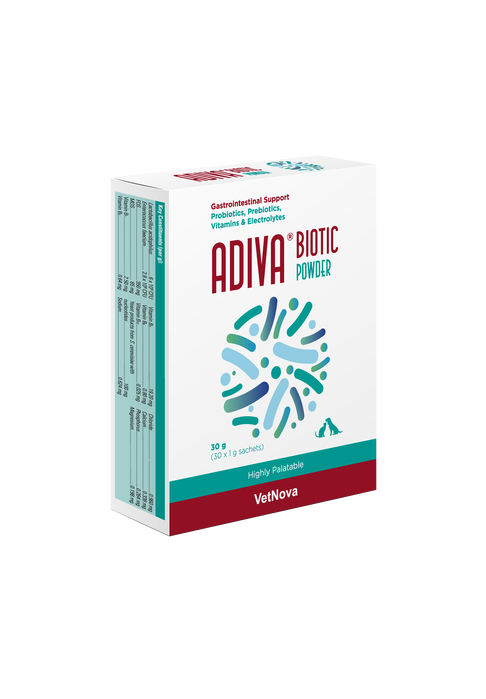 Vetnova ADIVA BIOTIC POWDER - 30x1gr Vetnova ADIVA BIOTIC POWDER - 30x1gr