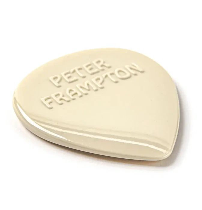 Dunlop Pack de 24 Médiators Peter Frampton Vintage Jazz Teardrop - Blanc
