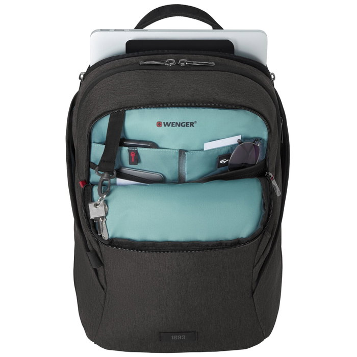 Wenger MX Light Sac à dos pour ordinateur portable 16 pouces, Gris Wenger MX Light Sac à dos pour ordinateur portable 16 pouces, Gris