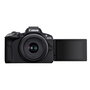 Canon EOS R50 Noir Appareil Photo Hybride APS-C avec Objectif RF-S 18-45mm f/4.5-6.3 IS STM - Réf. 5811C013
