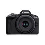 Canon EOS R50 Noir Appareil Photo Hybride APS-C avec Objectif RF-S 18-45mm f/4.5-6.3 IS STM - Réf. 5811C013