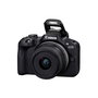 Canon EOS R50 Noir Appareil Photo Hybride APS-C avec Objectif RF-S 18-45mm f/4.5-6.3 IS STM - Réf. 5811C013