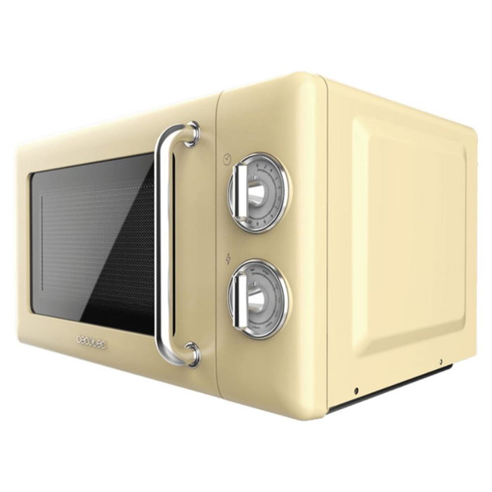 Micro-ondes Cecotec Proclean 3110 Retro Jaune 700 W 20 L
