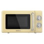 Micro-ondes Cecotec Proclean 3110 Retro Jaune 700 W 20 L