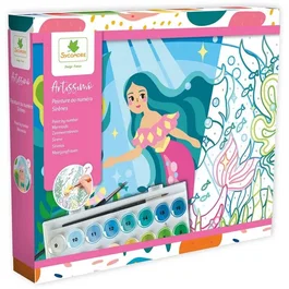 Sycomore Kit créatif Peinture au numéro - Sirènes