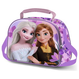 KARACTERMANIA Sacoche à goûter 3D Violet Frozen Disney