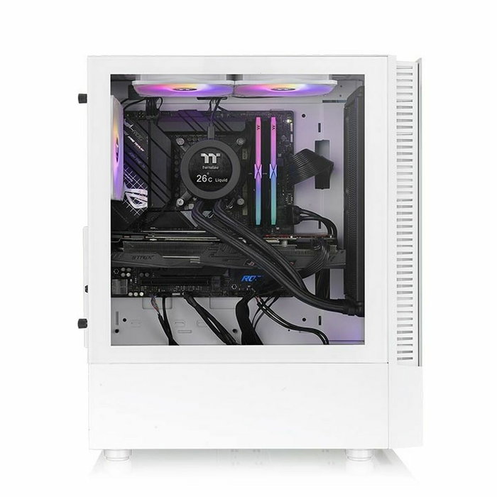 Thermaltake View 200 TG ARGB Snow Blanc