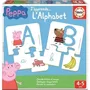 Educa Peppa Pig ABC - Jeu éducatif pour apprendre l'alphabet, puzzle et association de lettres, pour enfants garçon et fille à partir de 4 ans