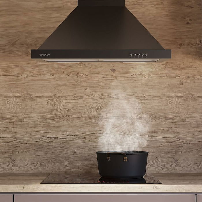 Hotte standard Cecotec Bolero Flux PM 606500 Noir 60 cm Hotte standard Cecotec Bolero Flux PM 606500 Noir 60 cm