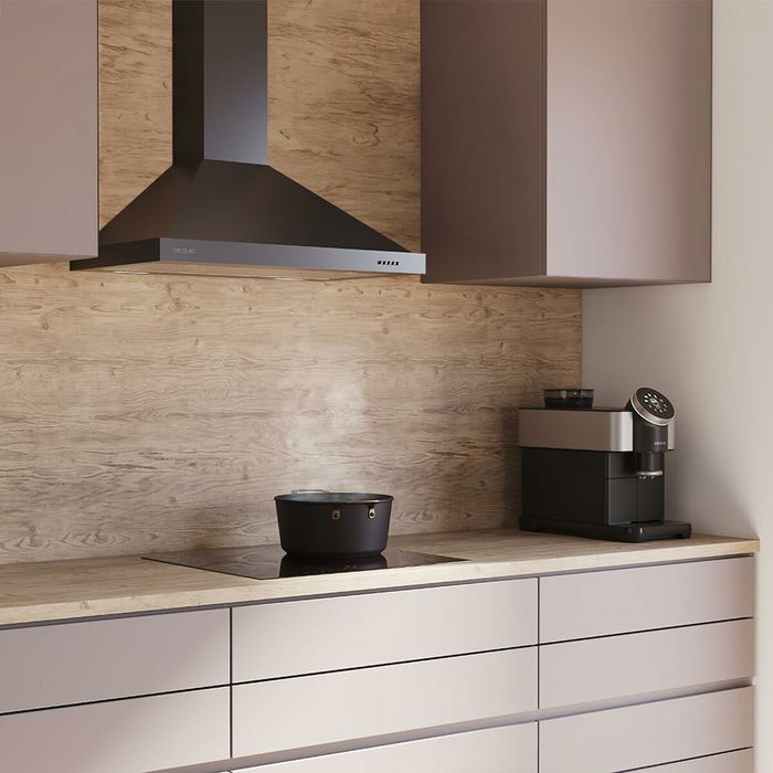 Hotte standard Cecotec Bolero Flux PM 606500 Noir 60 cm Hotte standard Cecotec Bolero Flux PM 606500 Noir 60 cm