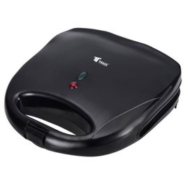 Thulos TH-SW11 Sandwichera électrique 750 W Noir - Pour 2 sandwichs avec revêtement antiadhérent