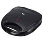 Thulos TH-SW11 Sandwichera électrique 750 W Noir - Pour 2 sandwichs avec revêtement antiadhérent