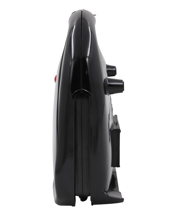 Thulos TH-SW11 Sandwichera électrique 750 W Noir - Pour 2 sandwichs avec revêtement antiadhérent