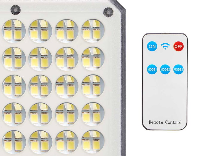 Ibergarden Lampe solaire LED 400 Lm 16x6x16.5 cm Noir/Argent avec détecteur de mouvement IP44 (Set de 6) Ibergarden Lampe solaire LED 400 Lm 16x6x16.5 cm Noir/Argent avec détecteur de mouvement IP44 (Set de 6)