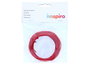 Innspiro Fil de fer revêtu de papier rouge 3 mm x 10 m