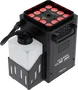 ALGAMLIGHT Machine à Fumée Compacte Verticale LED 1200W avec Télécommande DMX - Noir