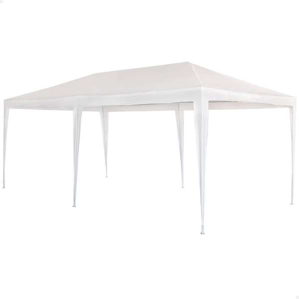 Tonnelle Aktive Blanc 300 x 600 cm Métal Plastique Tonnelle Aktive Blanc 300 x 600 cm Métal Plastique
