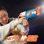 Nerf N Series Agility F8629 Hasbro - Blaster avec Tambour Rotatif de 6 Darts - Version Multilingue (Anglais, Français, Allemand, Italien, Portugais, Espagnol) - Pour 8 Ans et Plus