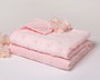 KioKids Couverture Rose avec Étoiles en Relief