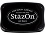 Tsukineko Tampon STAZON Noir pour Verre et Plastique