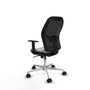 Piqueras y Crespo Chaise de Bureau 1D086N0 Gris clair
