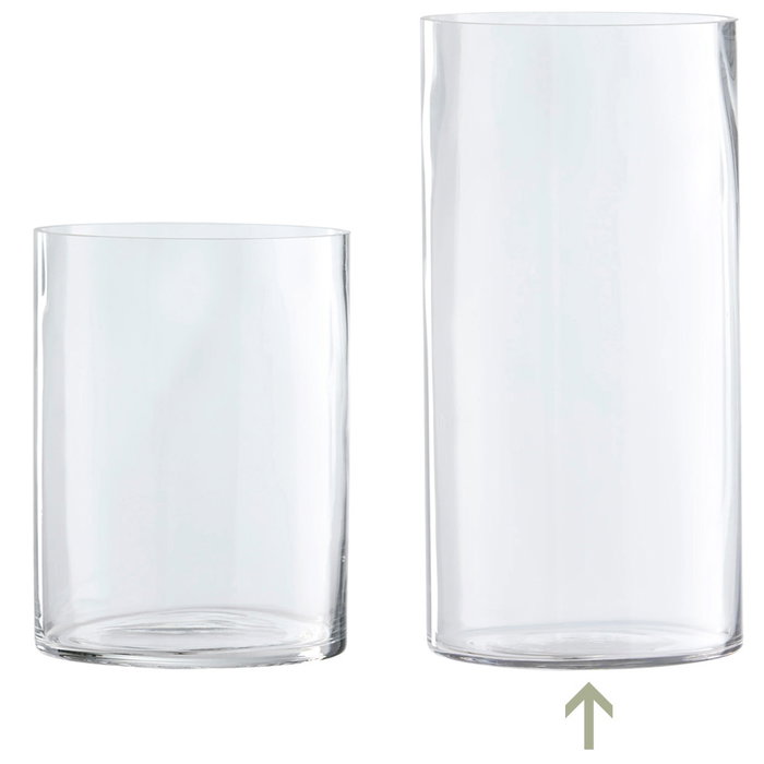 Day Vase Cylindre Transparent 15x30 cm Day Vase Cylindre Transparent 15x30 cm