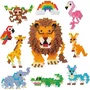 Aquabeads Coffret Créatif Balade en Savane 31968 - 1000 Perles à Eau, 4 Bases de Création, Planches de Modèles et Vaporisateur pour Enfants Dès 4 Ans