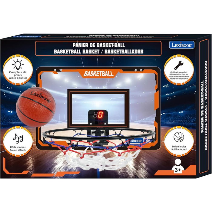 LEXIBOOK Canasta de Baloncesto Electrónica JG920