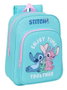 Safta Mochila infantil adapt.carro stitch 26x34x11cm - Sac à dos enfant Stitch, adaptable sur poussette, 26 cm x 34 cm x 11 cm, pour enfant à partir de 3 ans