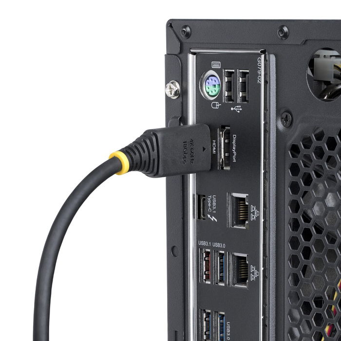 Câble HDMI Startech HDMI2-CABLE-GRIP-2M Noir 2 m