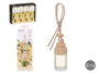 ACORDE Désodorisant Voiture Vanille 8 ml - Verre, Bois, Blanc - 2,5 x 6 x 2,5 cm (Set de 24)