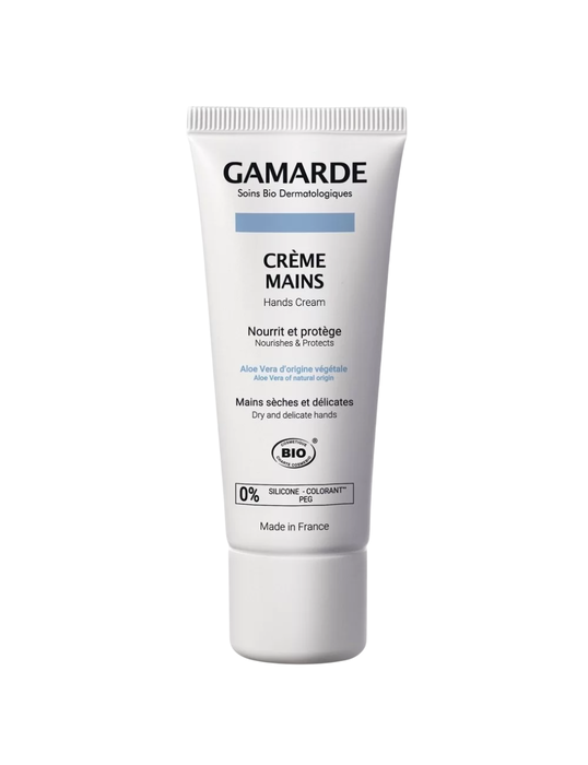 Gamarde Crème Mains Hydratante Bio - Soin Nourrissant pour les Mains - Tube 40 ml - Pour Femmes Gamarde Crème Mains Hydratante Bio - Soin Nourrissant pour les Mains - Tube 40 ml - Pour Femmes
