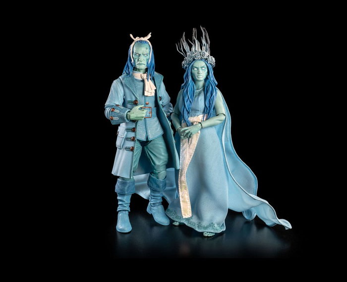 Four Horsemen Toy Design Figura Obscura figurine Ghost of Christmas Past Haunted Blue