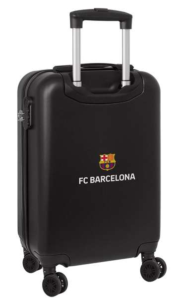 Safta - Valise cabine 20 pouces F.C. Barcelona 3ème équipement, dimensions 34.5 x 55 x 20 cm, pour enfant
