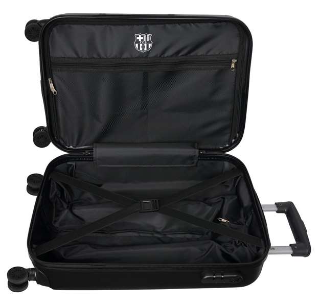 Safta - Valise cabine 20 pouces F.C. Barcelona 3ème équipement, dimensions 34.5 x 55 x 20 cm, pour enfant