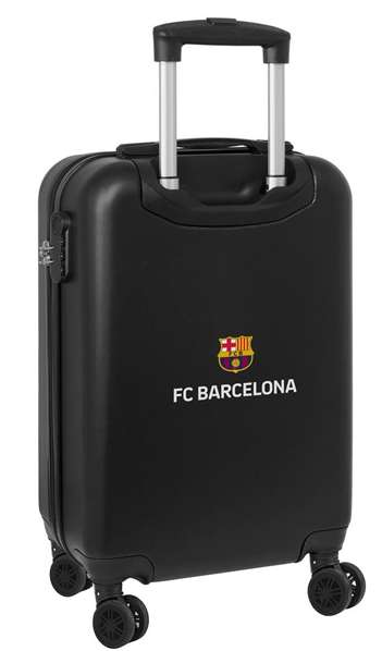 Safta - Valise cabine 20 pouces F.C. Barcelona 3ème équipement, dimensions 34.5 x 55 x 20 cm, pour enfant